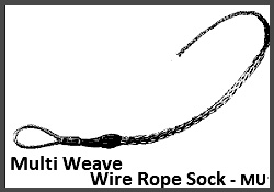multi weave cable socks